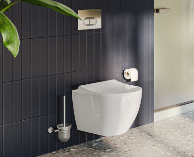 Держатель ёршика Vitra Minimax, глянцевый хром (A44790)