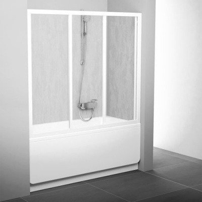 Шторка для ванны Ravak - Supernova 180 Белая + Раин (40VY010241) Шторка для ванны Ravak - Supernova 180 Белая + Раин (40VY010241)