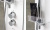 Душевая панель IDO Showerama белая c душевой стойкой белого цвета Comfort (558.131.00.1)