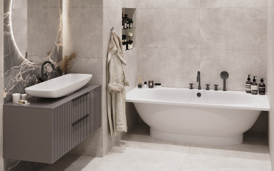 Умывальник ESSE 104x34,5х15 (X F 1100/1)