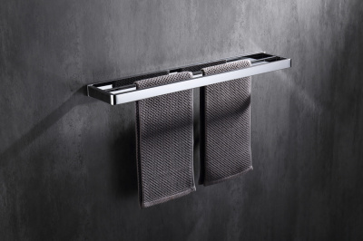 Полотенцедержатель двойной ABBER Westen хром (AA1756)