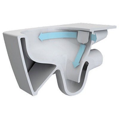 Унитаз подвесной безободковый Vitra - Metropole 56x36 (7672B003-0075) Унитаз подвесной безободковый Vitra - Metropole 56x36 (7672B003-0075)