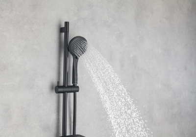 Ручной душ 3jet AQUATEK, матовый черный (AQ2003MB)