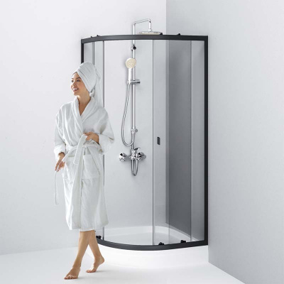 Душевое ограждение 90х90,  без поддона AM.PM X-Joy Twin Slide (W88G-205-090BT64)