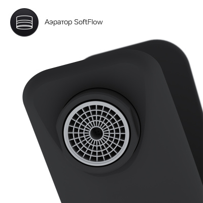 AM.PM X-Joy, смеситель для ванны/душа, черный, шт. (F85A10022)