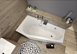 Ванна акриловая RIHO DELTA 160 RIGHT - PLUG & PLAY (BD4200500000000)