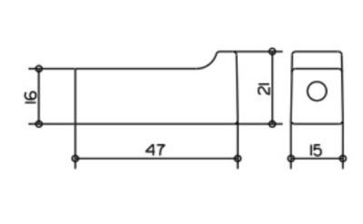 Крючок Keuco Edition 11, хром (11114010000)