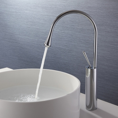 Смеситель высокий для раковины SCANDI хром (9015C)