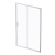 AM.PM Gem Solo Дверь душевая 140х195, стекло прозрачное, профиль матовый хром (W90G-140-1-195MT)
