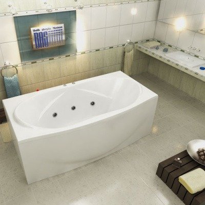 Ванна акриловая BAS - Фиеста 194x90 (В 00037)