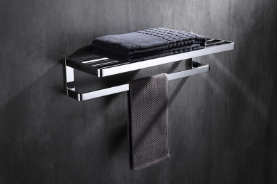 Полка для полотенец ABBER Westen хром (AA1758)