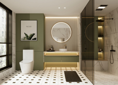 Унитаз ABBER Bequem компакт белый, безободковый (AC1112)