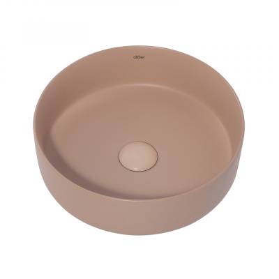 Раковина накладная ABBER Bequem бежевая матовая (AC2108MBB)
