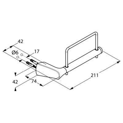 Держатель для бумаги Kludi - Ambienta (5397105)