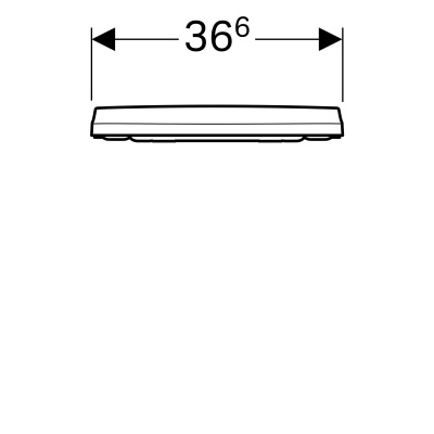 Сиденье для унитаза SoftСlose Geberit 
iCon
 (574950000)