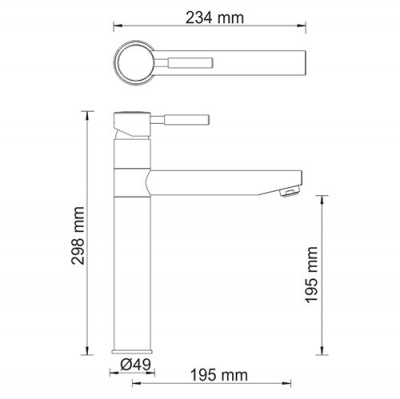 A8137 Смеситель для кухни WasserKRAFT (A8137)