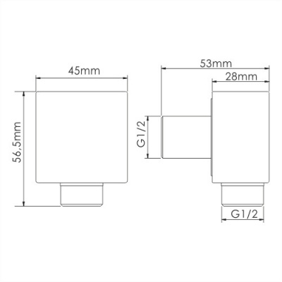 A124 Подключение шланга (A124)