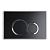 Клавиша мех. для инсталляции Calypso ALFA, Черный, круг с рамкой (CS003-BMRF)