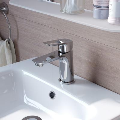 Смеситель для умывальника, Spin, IDDIS (SPISB00i01)