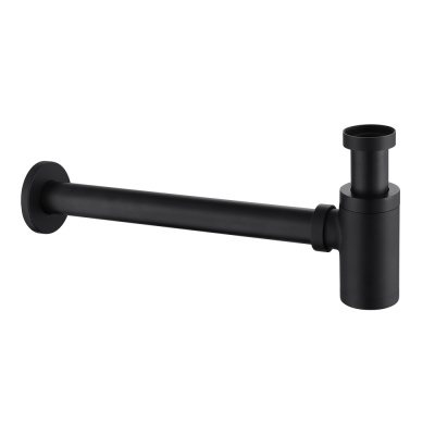 Сифон для раковины ABBER черный матовый (AF0030B)