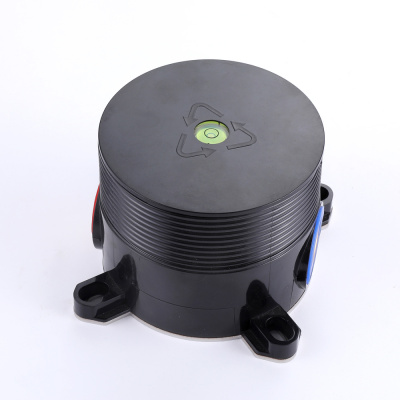 Смеситель ABBER Wasserfall напольный, черный матовый (AF8615B)