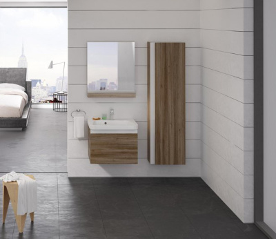 Зеркало Ravak 10° 550 темный орех (X000000850)