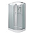 Душ.каб. NG-3312-14LBKT (1200х800х2100-2400) низкий поддон(13см) стекло МАТОВОЕ 3 места (33121423LBKT)