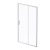 AM.PM Gem Solo Дверь душевая 120х195, стекло прозрачное, профиль матовый хром (W90G-120-1-195MT)
