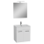 Набор Vitra Mia 60 см с дверцами (раковина, шкаф под раковину, зеркало), цвет белый глянцевый (75023)