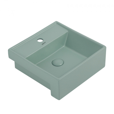 Раковина накладная ABBER Rechteck светло-зеленая матовая (AC2208MCG)