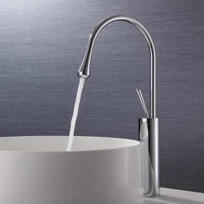 Смеситель высокий для раковины SCANDI хром (9015C)