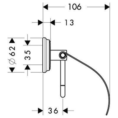 Держатель для бумаги Hansgrohe - Logis Classic (41623000)