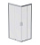 AM.PM Gem душ.ограждение 100х80 прям.,стекло прозрачное, профиль мат.серебро,без поддон (W90G-404-100280-MT)