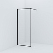 Душевая перегородка Walk In, черный 80x195, Slide, IDDIS (SLI8BS8i23)