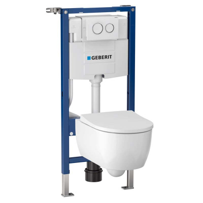 Комплект система инсталляции + унитаз GEBERIT iCon (500.060.TC.I)