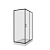 Душ. ограждение NG-6812-08 BLACK (120*80*195) прямоугольник, дверь раздвижная, 1 место (68120812BLACK)