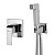 Смеситель Lemark Unit с гигиеническим душем, встраиваемый (LM4519C)