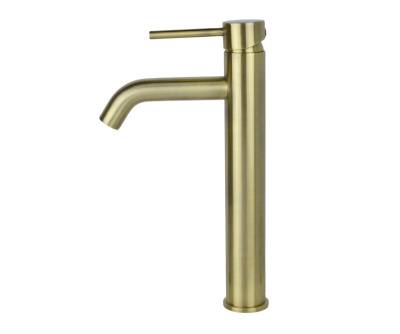 Смеситель на раковину высокий SCANDI бронза (1452BR)