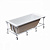 Монтажный комплект к акриловой ванне Roca Easy 150x70 (ZRU9302906)