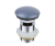 Донный клапан Bronze de Luxe с переливом светло-серый (керамическая крышка) (1001/1GR)