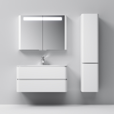 Шкаф-колонна, подвесной, правый, 40 см AM.PM Sensation (M30CHR0406WG)