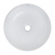Раковина Creo Ceramique накладная, круглая 400*400*140мм, цвет белый глянец (PU4400)
