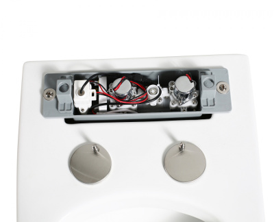 Унитаз ABBER Rechteck приставной белый с импульсным смывом (AC1212P) Унитаз ABBER Rechteck приставной белый с импульсным смывом (AC1212P)