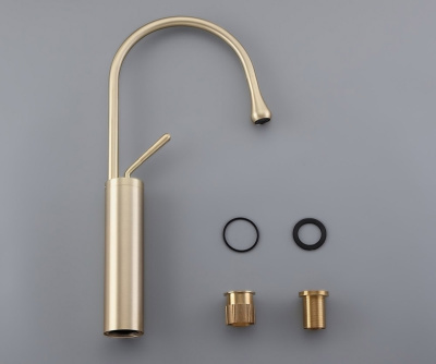 Смеситель высокий для раковины SCANDI бронзовый (9015BR)