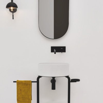 Раковина накладная AXA Mate круглая 400х400хh150мм (7820001)