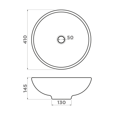 Раковина для ванной OMOIKIRI Hitomi-BL Marble (4972077)