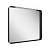 Зеркало Ravak STRIP I 600x700 черное с подсветкой (X000001570)