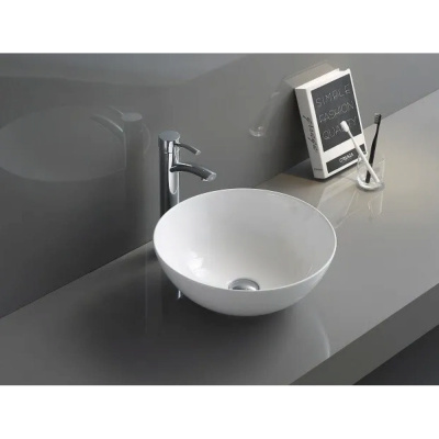 Раковина накладная Calypso круглая 400x400x145мм (CS3003)