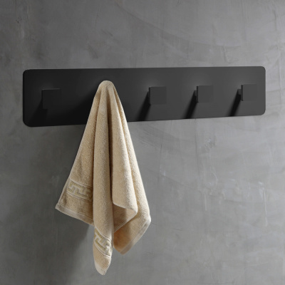 Вешалка ABBER Stein черная матовая (AS1650MB)