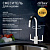Смеситель для кухни PAINI Cucina 64CR490Q12QKM, хром (CR) (64CR490Q12QKM)